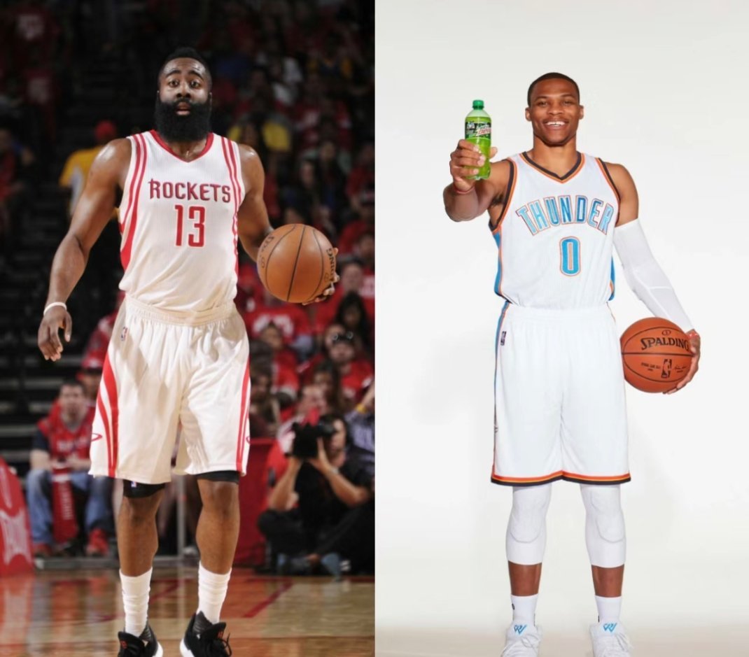 整个生涯而论，这俩人季后赛谁更能打？[疑问][疑问][疑问] nba  NBA[