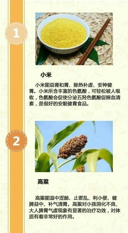 【最全的杂粮补益表，收好不用谢！】说起杂粮，有些人可能一撇嘴：六十年代的人才吃的