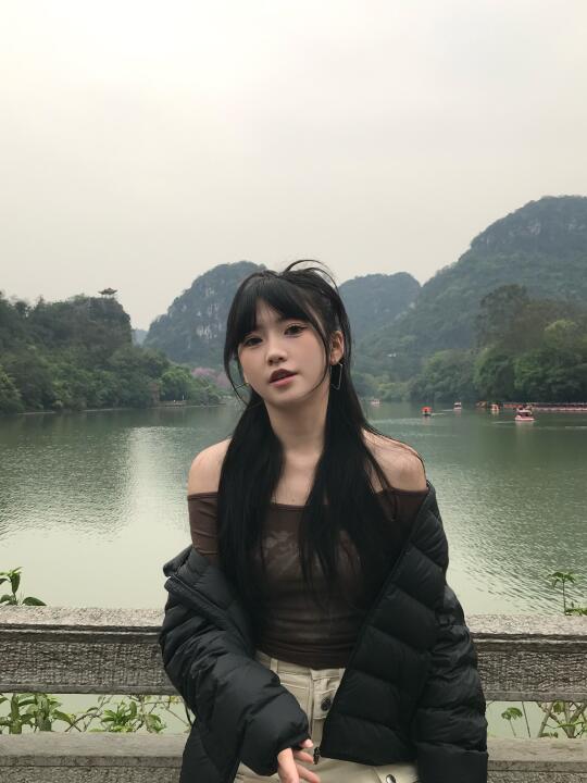 阴天的龙潭公园也很美