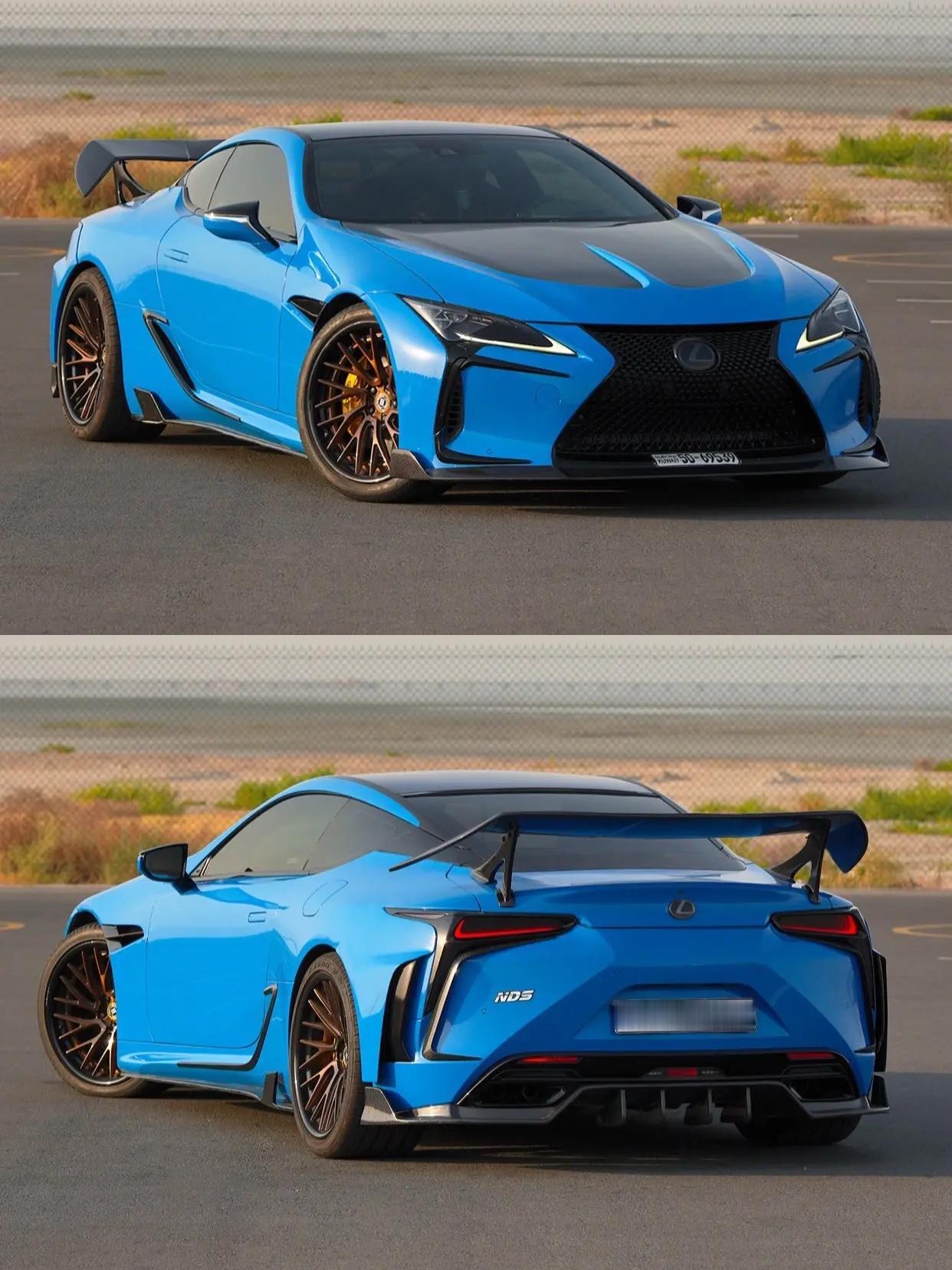 Lexus LC 500。在如今电动车性能不断刷新纪录的时代，一台搭载自然吸气V