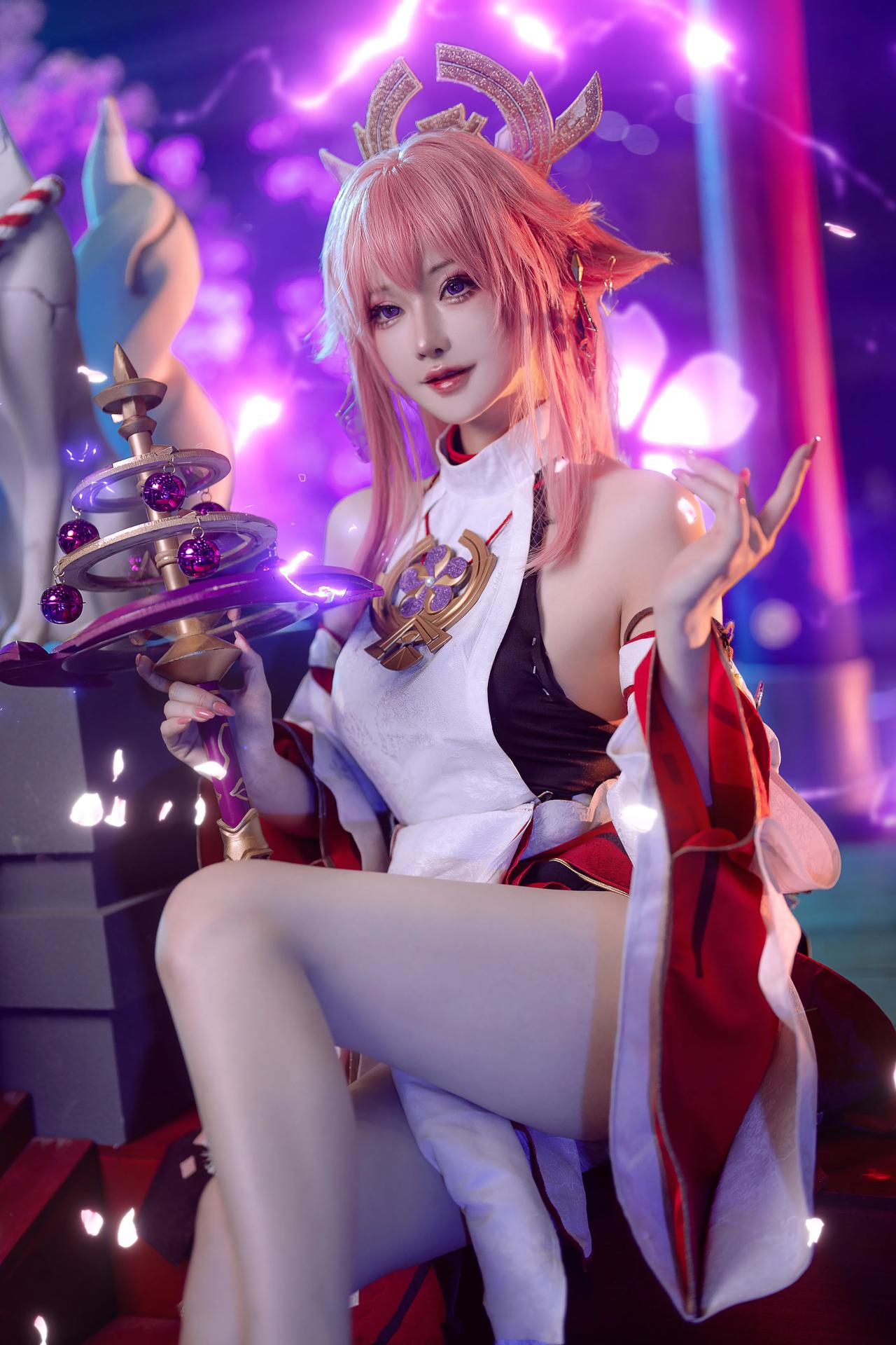 大魔王的八重神子，很有味道吧！  