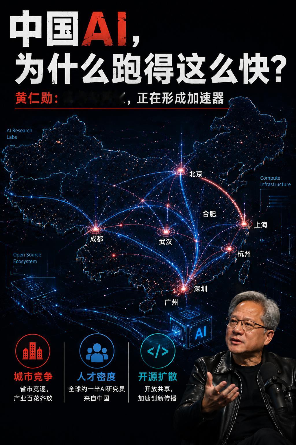 为什么中国能够在短短十年内涌现出如此多世界一流的AI企业？在与 Lex Frid
