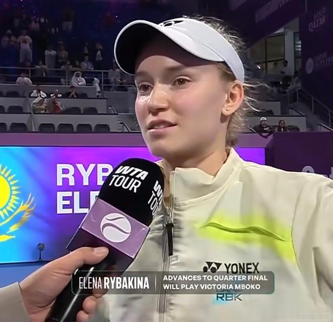 🎙️🇰🇿莱巴金娜谈郑钦文回归表现“她(郑钦文）打得非常棒，很多不可思议的得