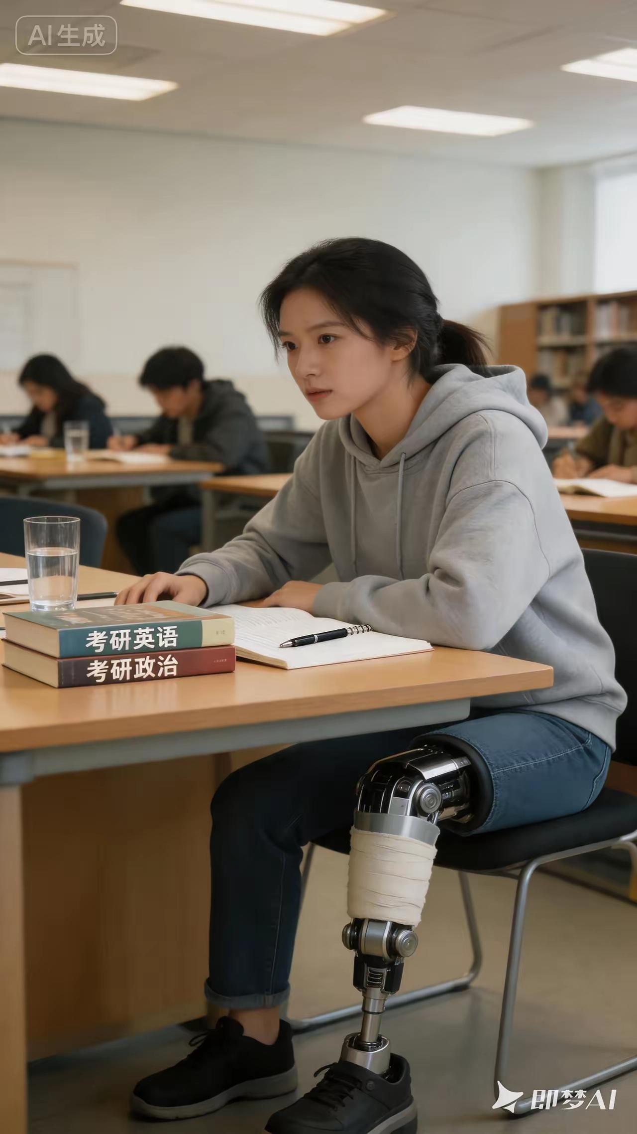 泪目！18岁截肢女孩带义肢奔赴高考：真正的强者，从不向命运低头
 
6月7日，河