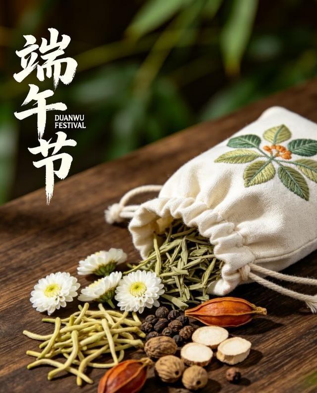 端午节包粽子翻车现场，我妈说我包的粽子像外星生物。门口挂艾草味道贼冲，手腕系五彩