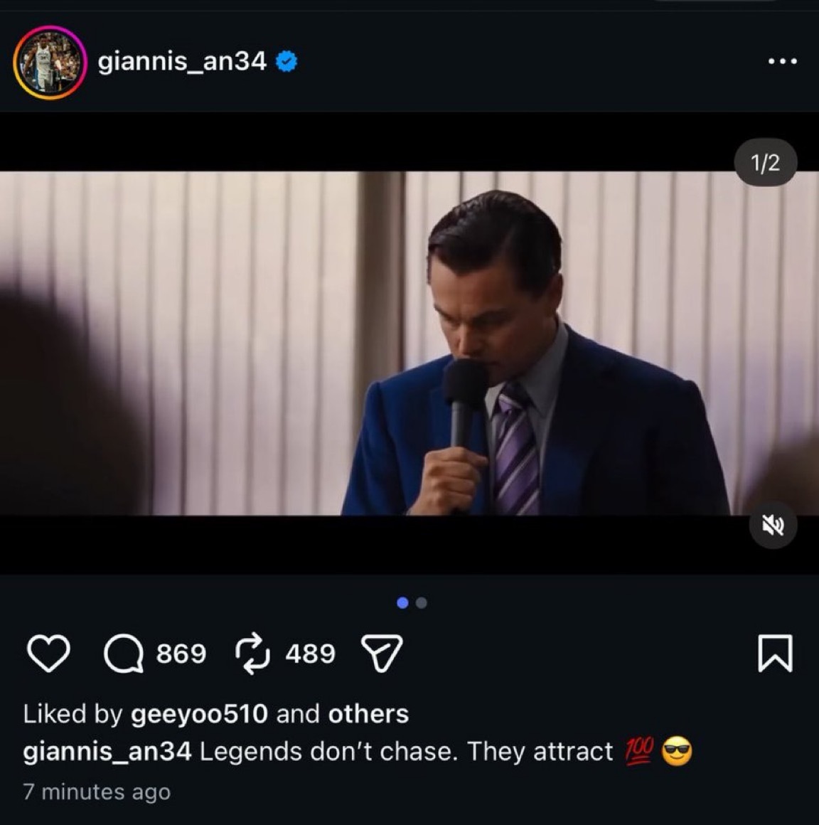 交易截止日后，扬尼斯·阿德托昆博与雄鹿队重新续约。“传奇人物不会追逐，他们会吸引