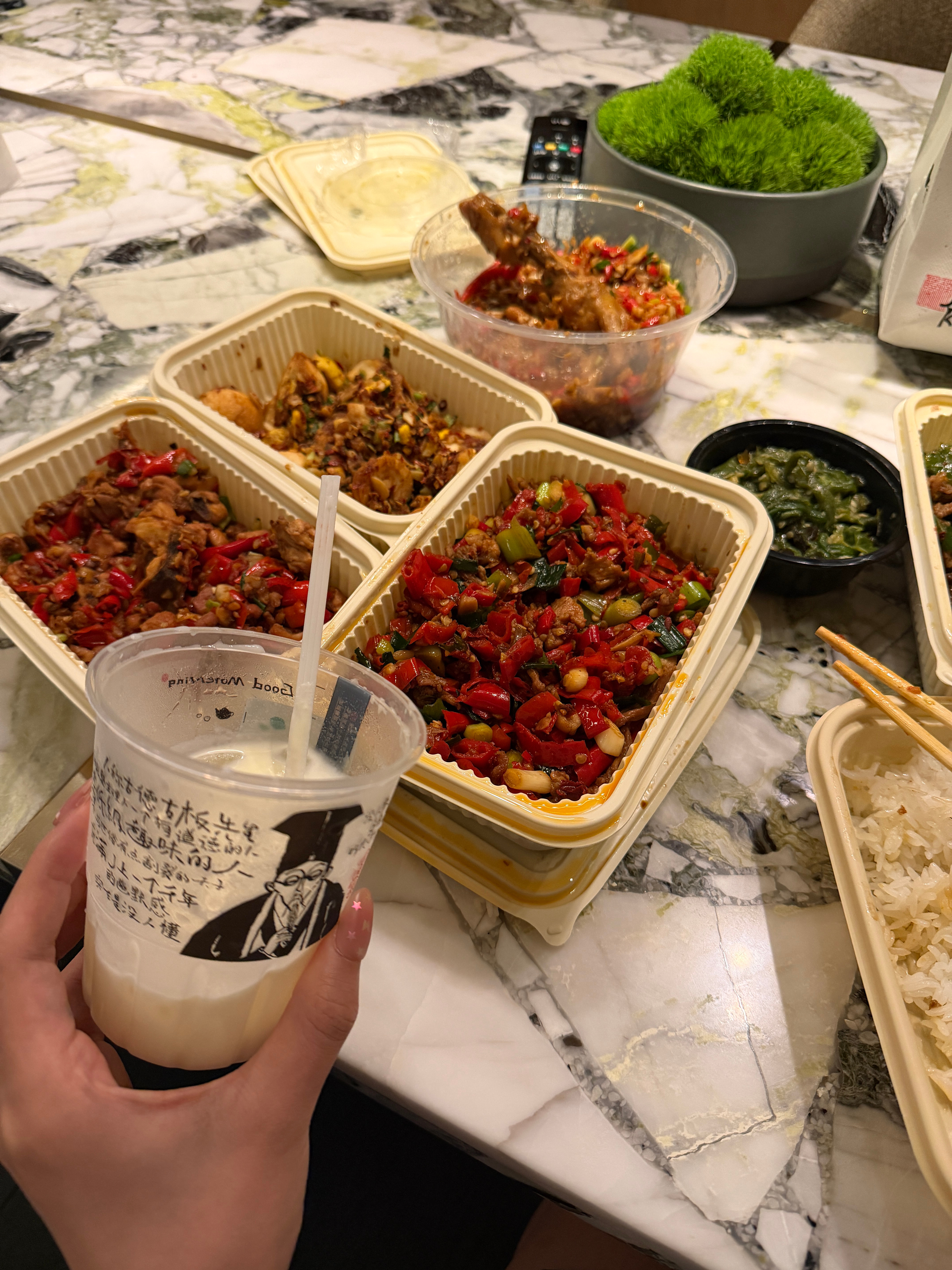 好好吃呀 好久没吃这么多米饭了