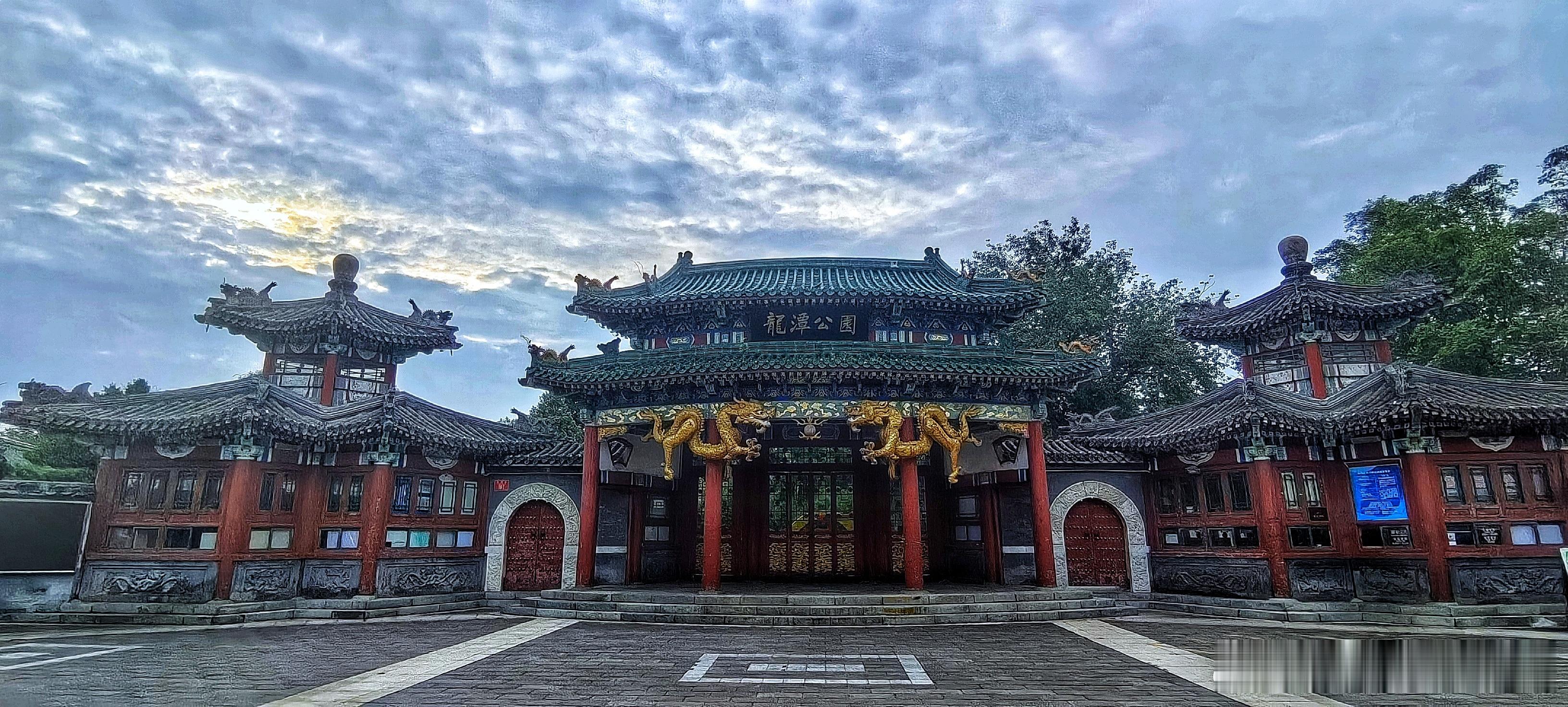 打卡北京龙潭湖公园摄影​​​