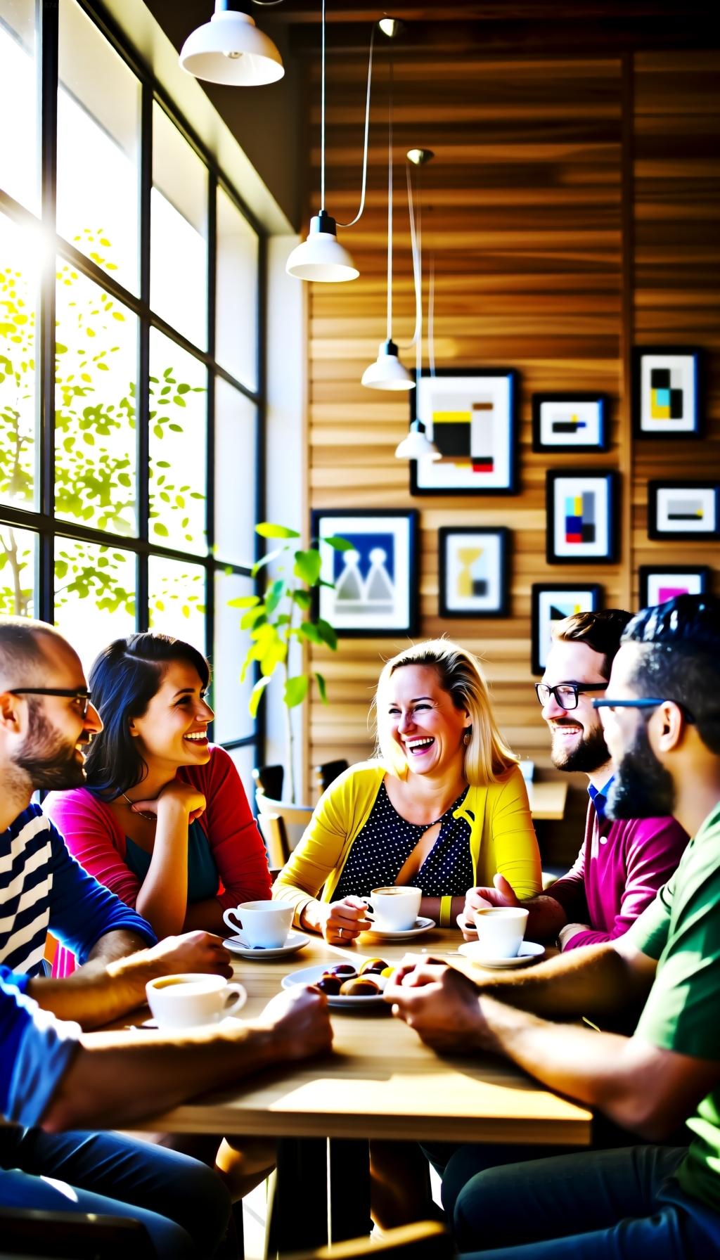 当然可以！以下是一篇以“朋友们在一起开心快乐的聊天”为主题的情感故事文章，旨在打
