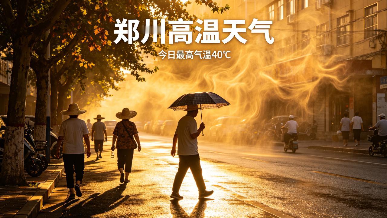 郑州今天的风，吹在脸上是烫的
中午下楼取了个快递，走出单元门那一瞬间，我下意识往
