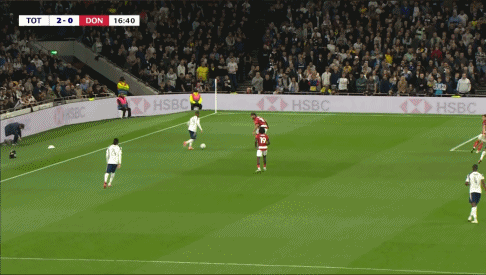 球又进了！热刺2-0唐卡斯特！（来不及编辑了） ​​​​比赛第17分钟，奥多贝尔