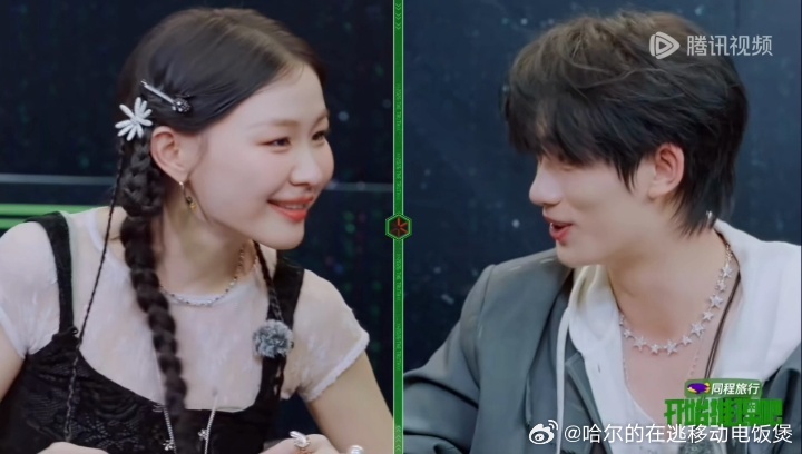 金靖吓丁程鑫丁程鑫说谁斯文败类 金靖这个小趣味真的没变过，专挑别人注意力集中的时