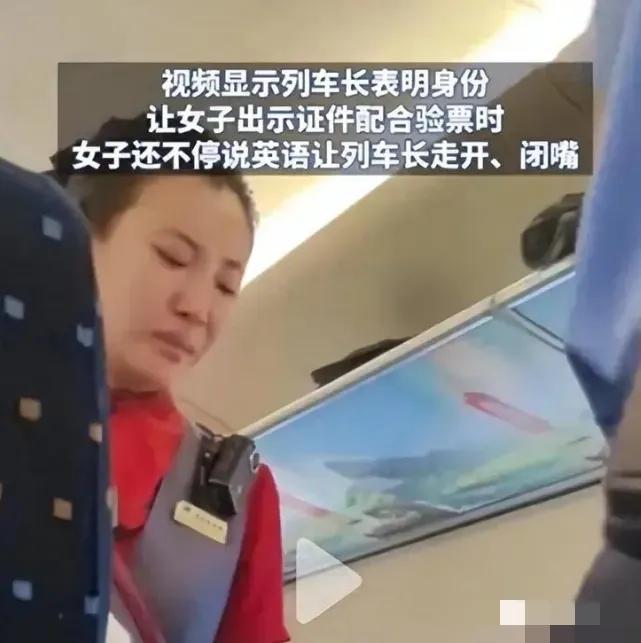高铁女子飙英文辱骂乘务员事件
“这里是中国，请你说中文”！2024 年 7 月高