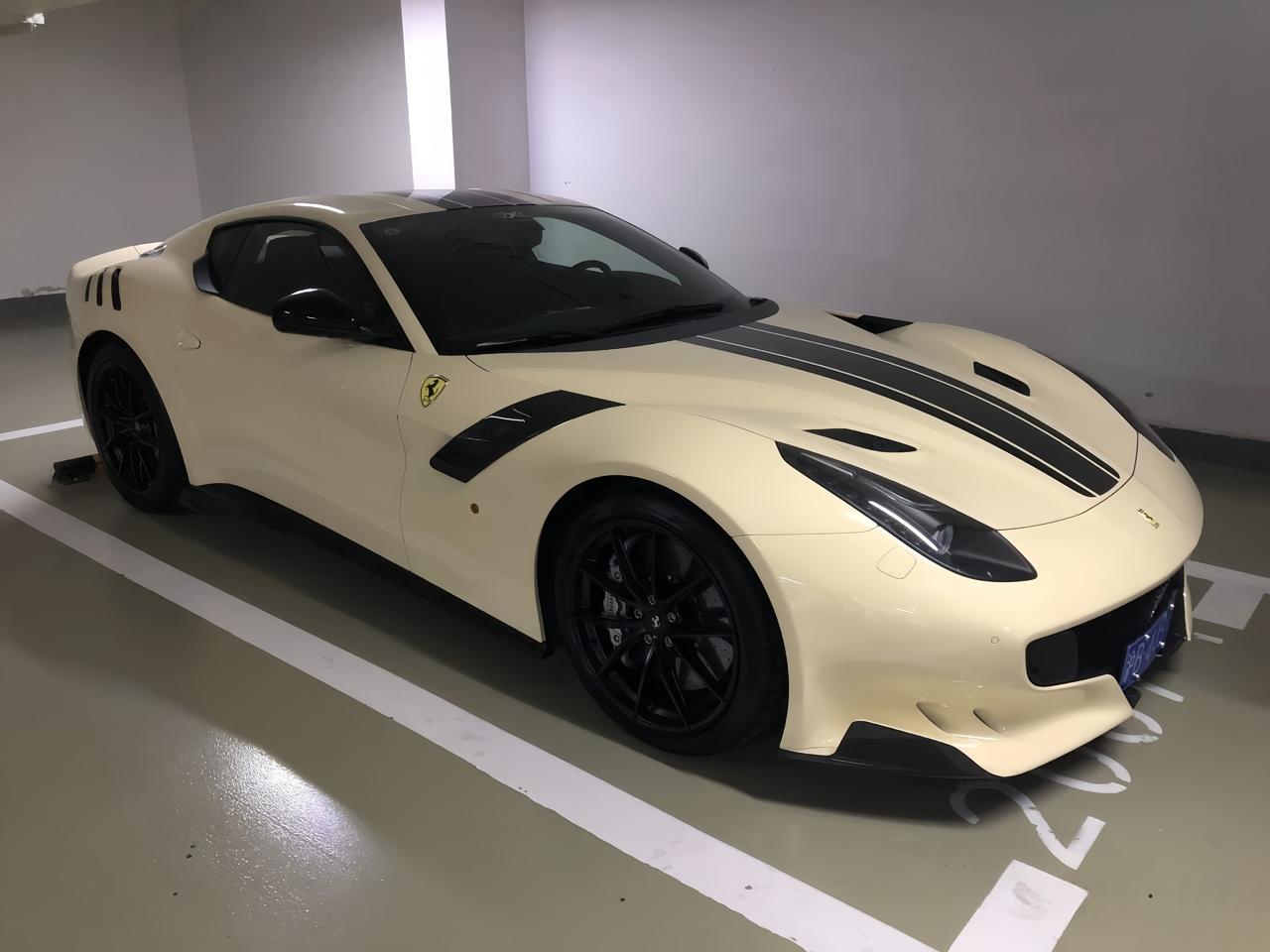 国内只有个位数稀有超跑 法拉利f12tdf 法拉利 ferrari