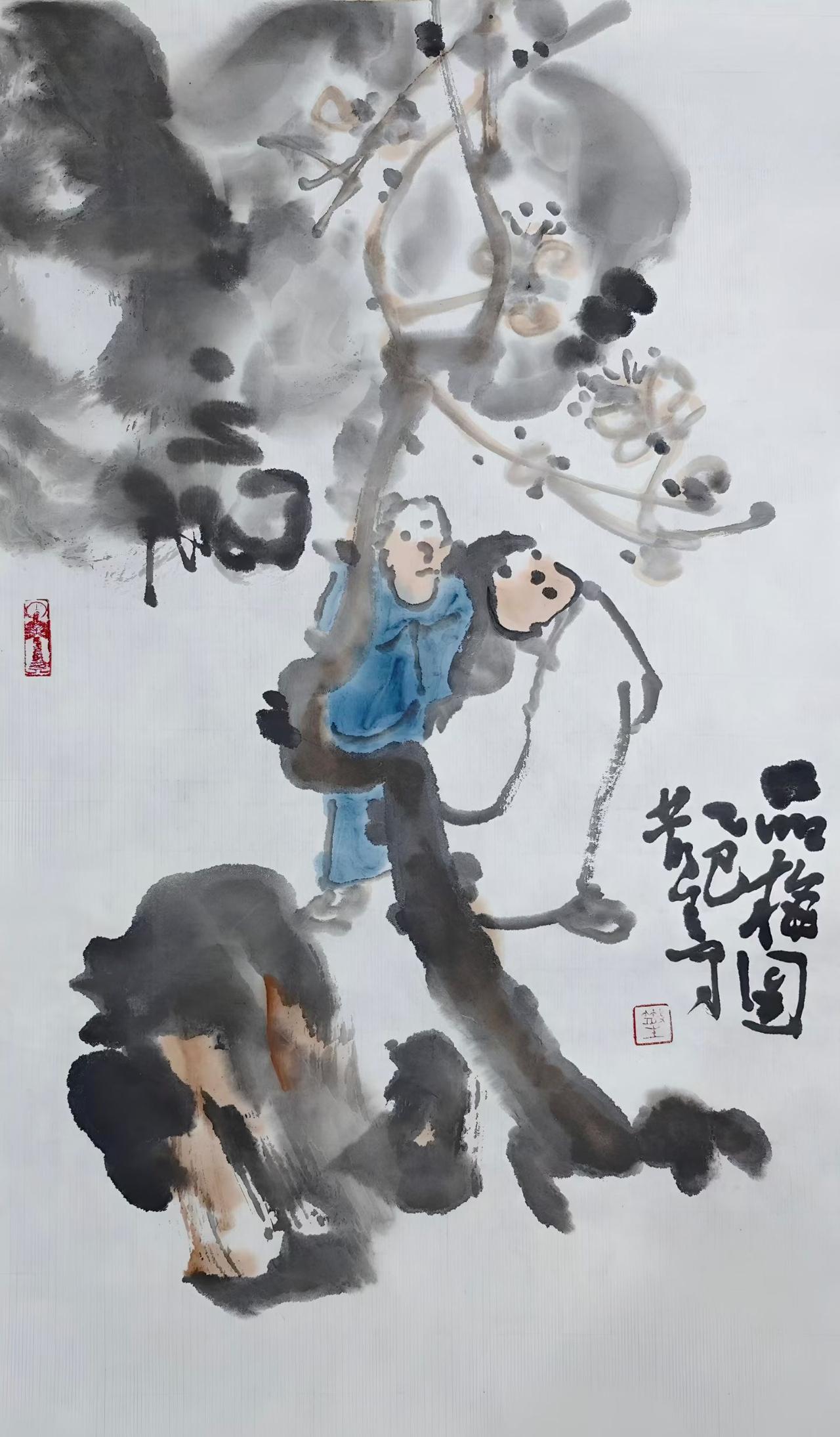 涑水桥西冰初结，日暮城郊行人绝。
​渔人酒醉先知巷，舟横不系覆浅雪。
     