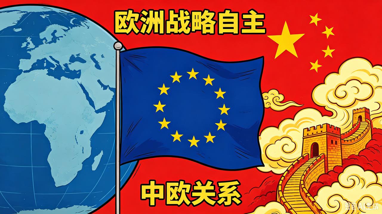 欧洲谋求战略自主，如何重塑中欧关系:
 
近年来欧洲大力推进战略自主，不再完全跟