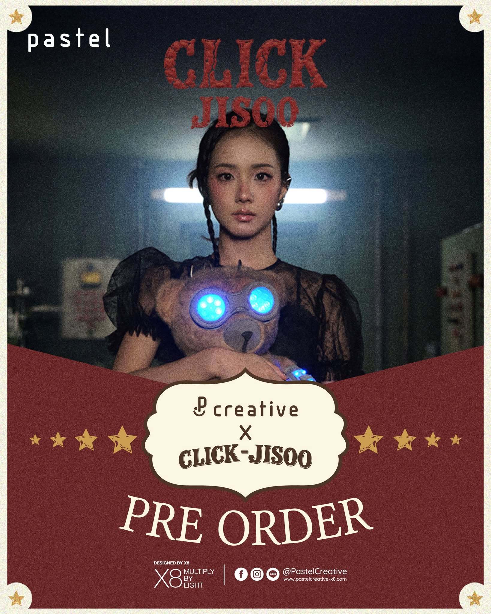 kimjisoo PASTEL × CLICK JISOO联名预售开启💗智秀粉