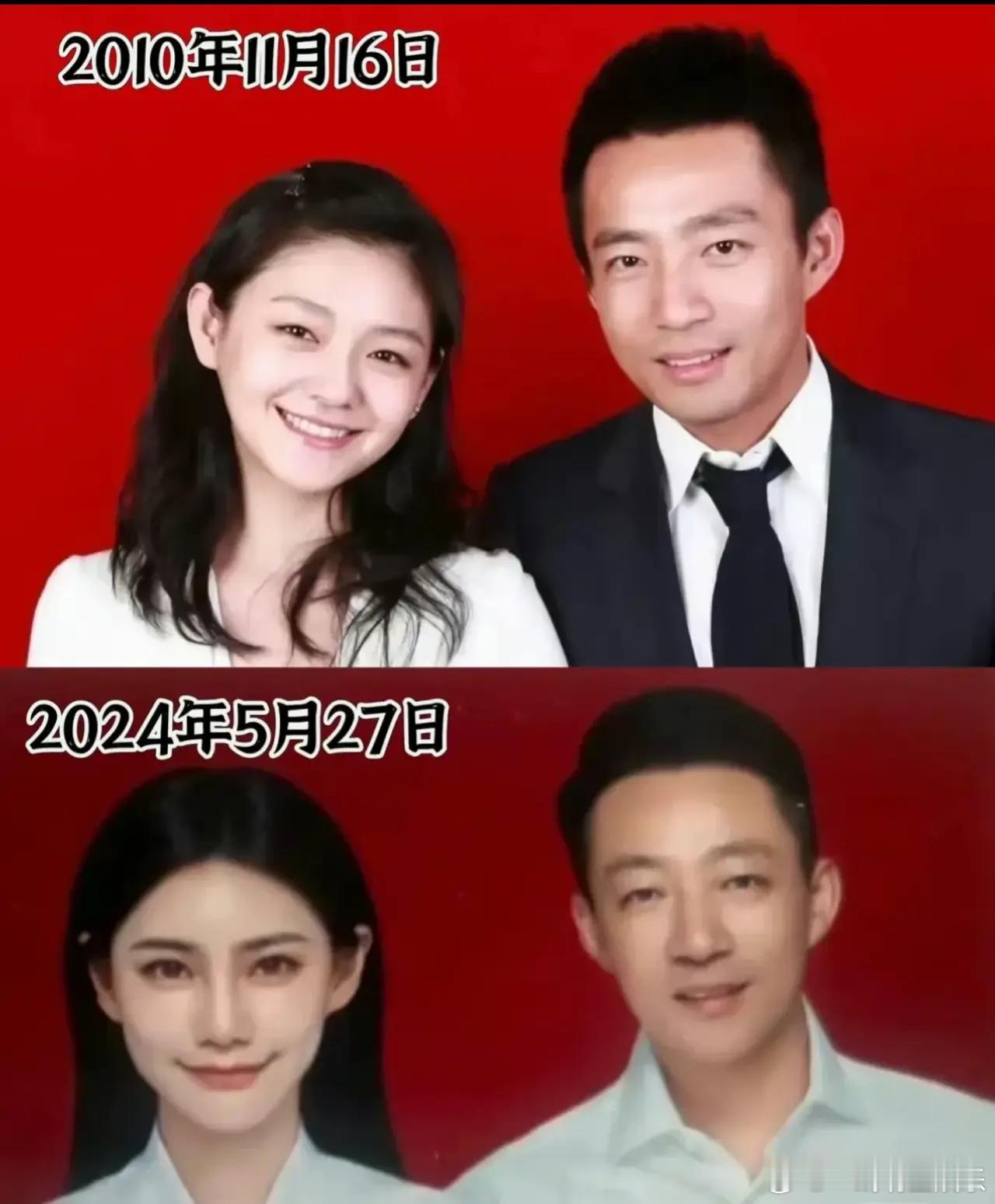 我第一次觉得大S很美是她拍结婚证件照的时候，这时候她可是34岁了，真的嫩的像18