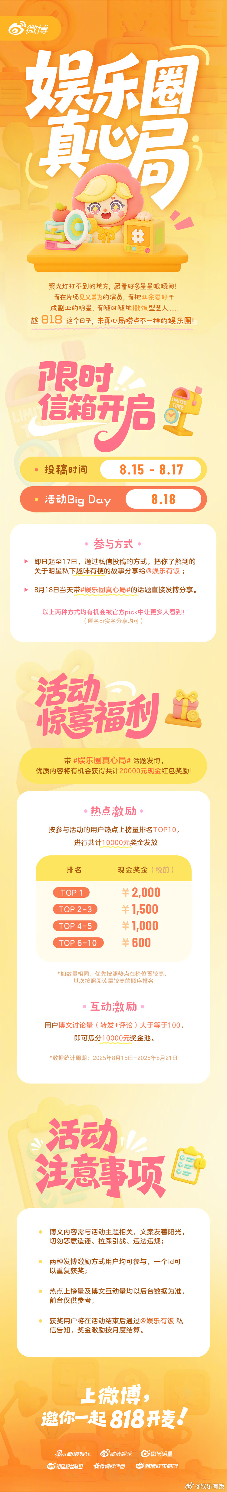 娱乐圈真心局 聚光灯打不到的地方，藏着好多星星眼瞬间。趁8/18这个日子，来唠点