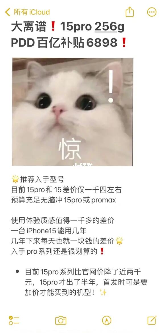 大离谱❗️15pro 256g低至6898❗️
