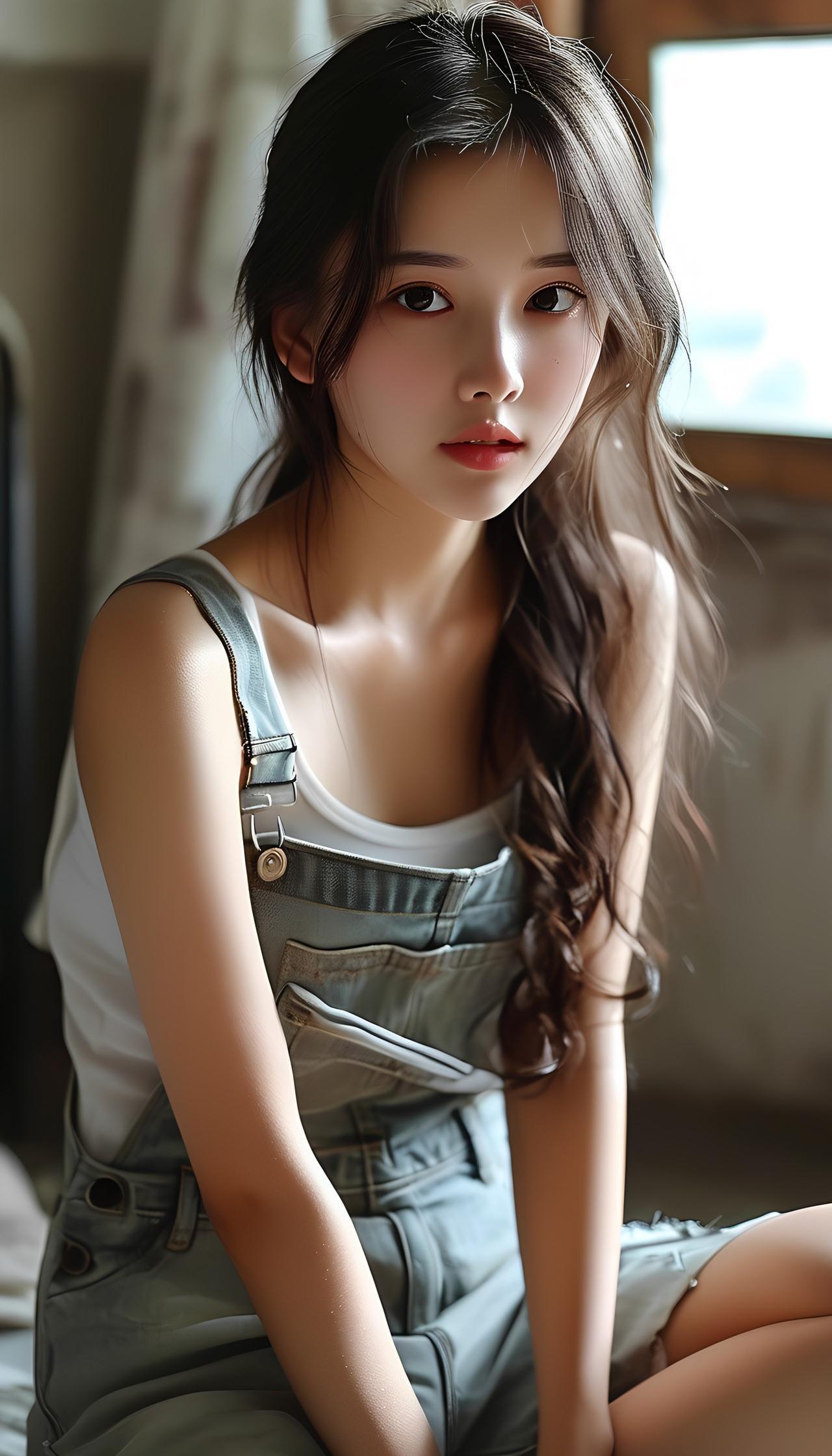 #清纯甜美