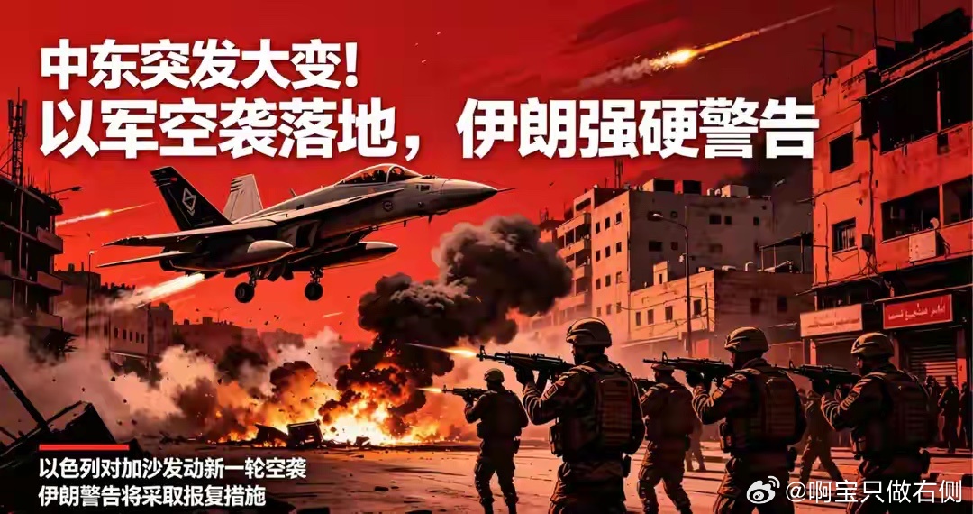 中东突发大变！伊朗强硬警告，特朗普表态突变，金银全线跳水中东局势风云突变，空袭、