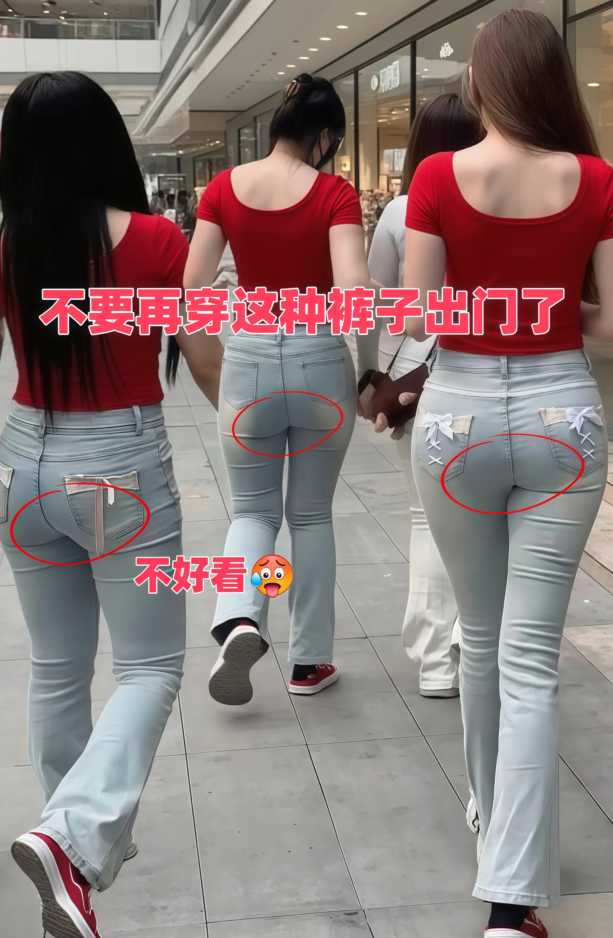 姐妹们，2025春夏王炸新品破洞牛仔裤来咯！夏天想穿出高级时髦的穿搭？...