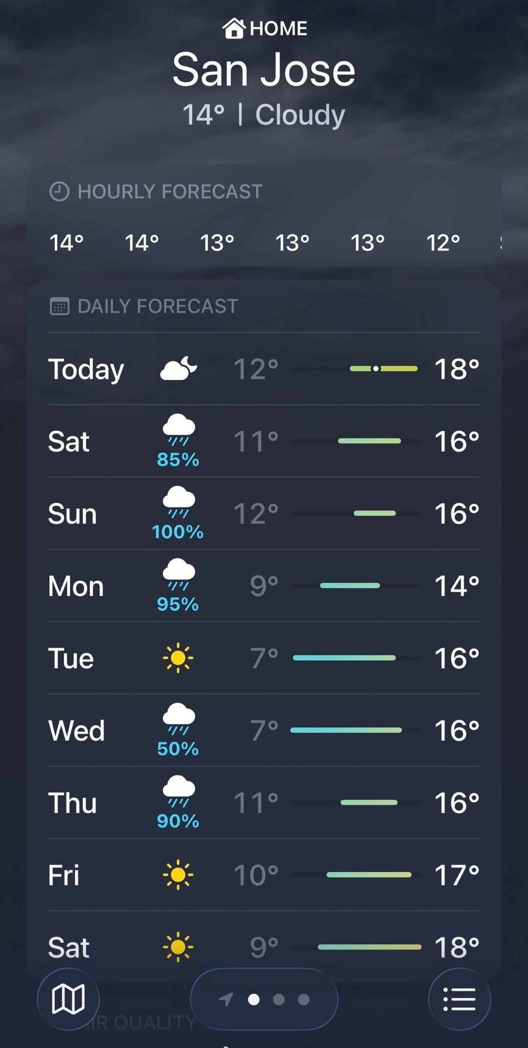 湾区的雨季终于到了。
但这个周末都不能户外活动了。
今年冬天是la niña气候