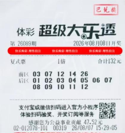 905万得主的后区全包票干了很多人想干却不敢干的事：12码全包花费132元超出很