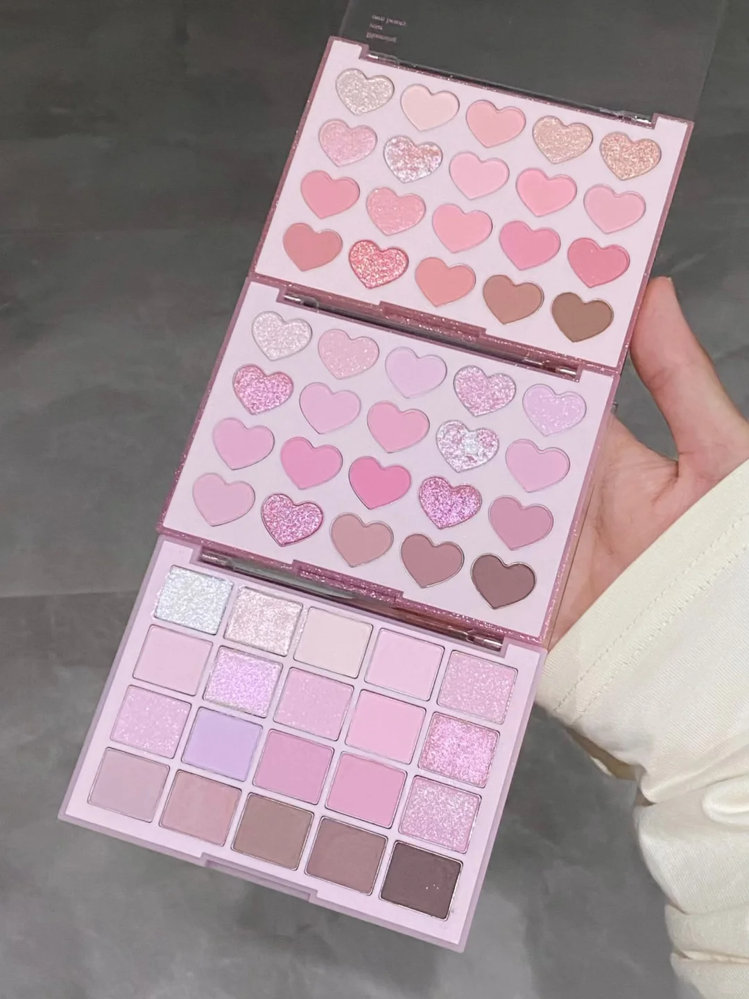 💗✨dasique新品爱心盘全试色！附对比