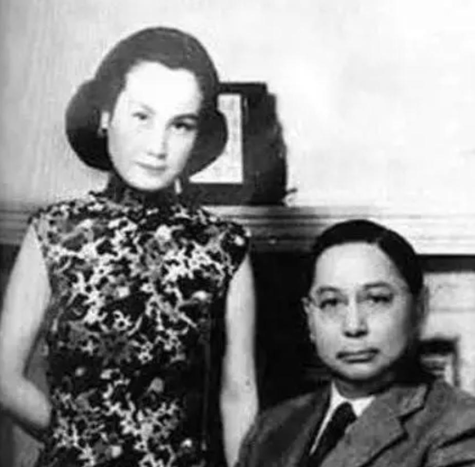 1935年，孙中山之子孙科，对离异的蓝妮一见钟情，后来向她求婚，已有3个孩子的蓝