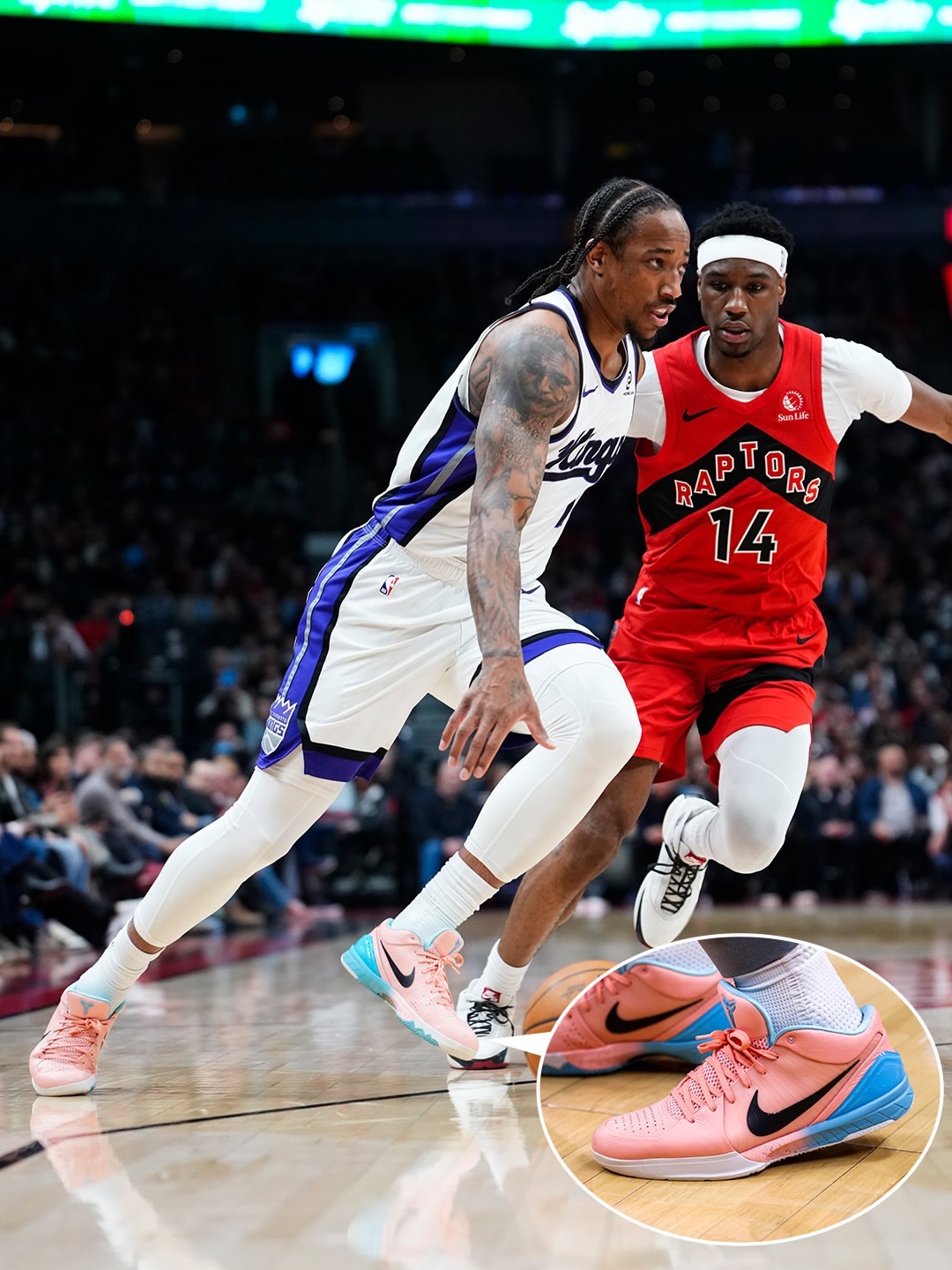 NBA DeMar DeRozan FREEHDNBA球鞋分享