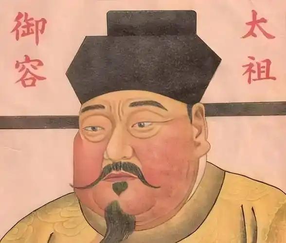 赵匡胤的画像，第一眼看上去就是个打手。这不是玩笑话——他和香港武打明星洪金宝几乎