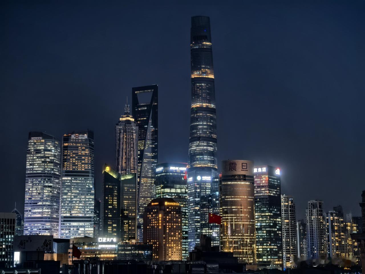 晒图笔记大赛冬日，夜，外滩