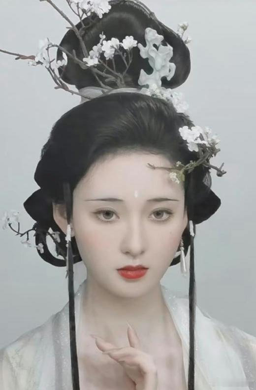 迪丽热巴慕胥辞这个妆造说实话还不如一些汉服博主做的好！一点不仙了，变得很俗气！ 