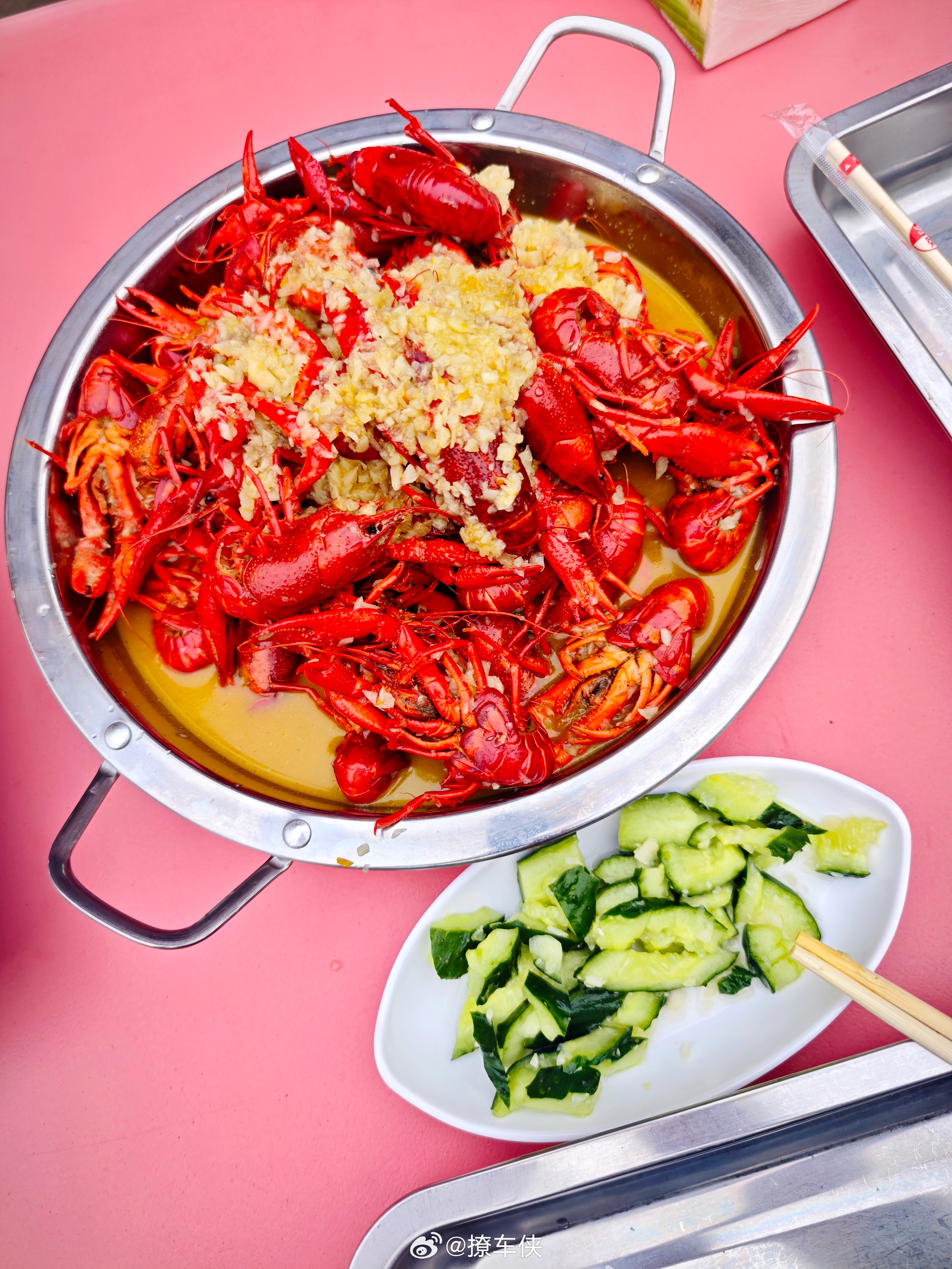 抖某音上团了个160元4斤的小龙虾，没想到个头还挺大，口味也不错不可辜负的美食