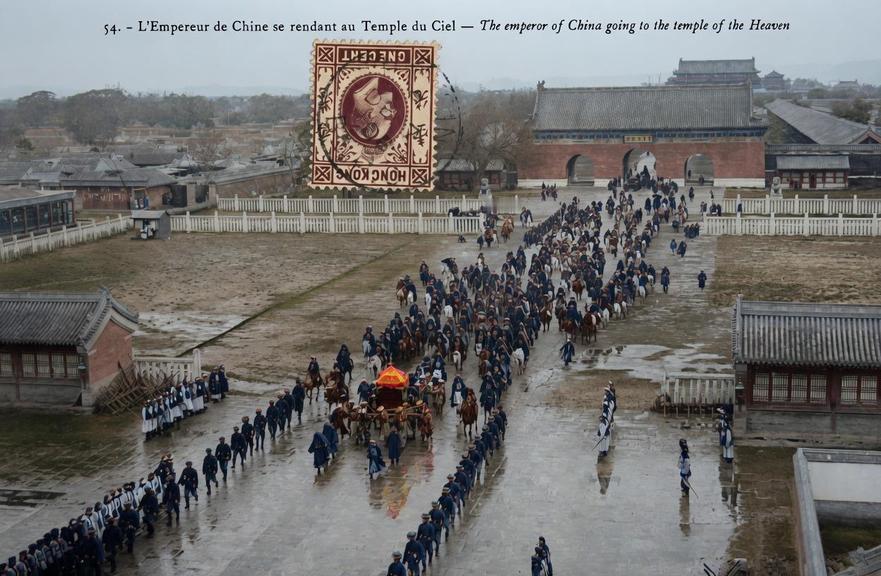 这一组是照片1906年（清光绪三十二年），光绪皇帝往返紫禁城、赴天坛举行祭天大典