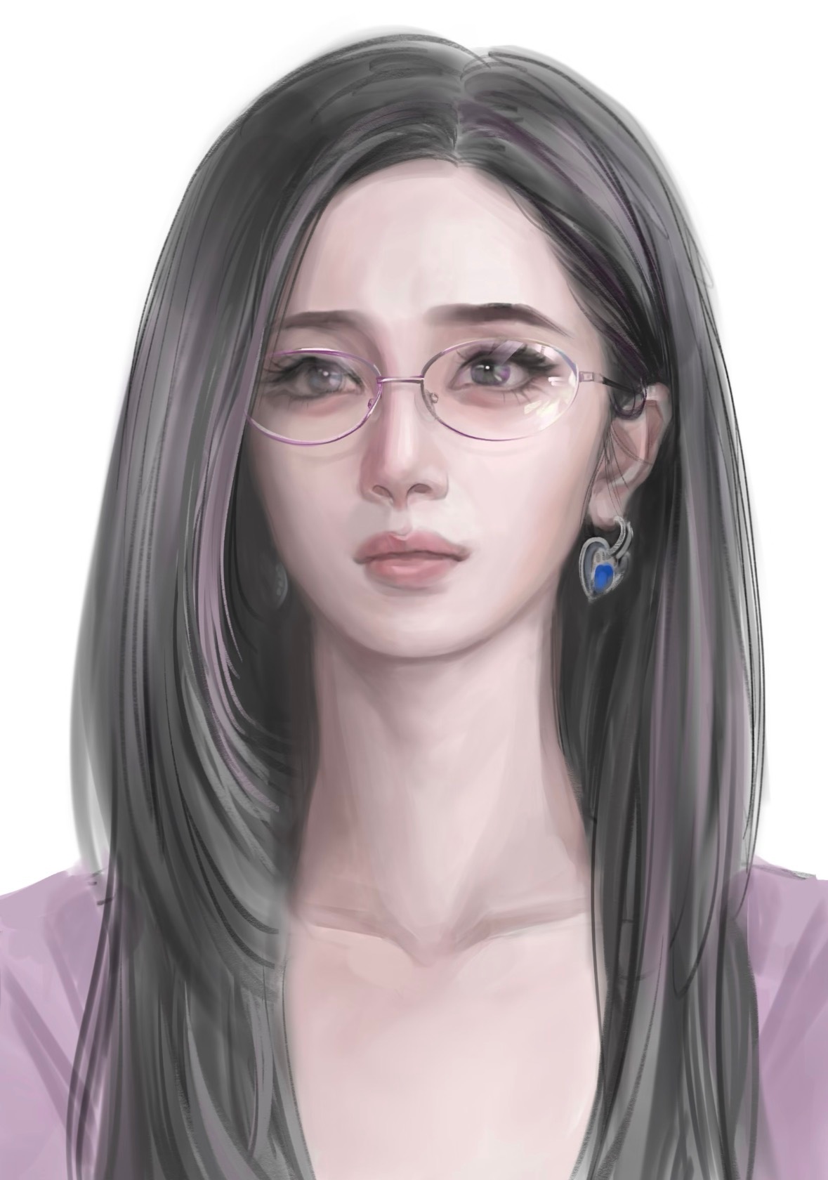 杨幂[超话] 杨幂| 右滑帮妈幂摘掉眼镜 ​​​