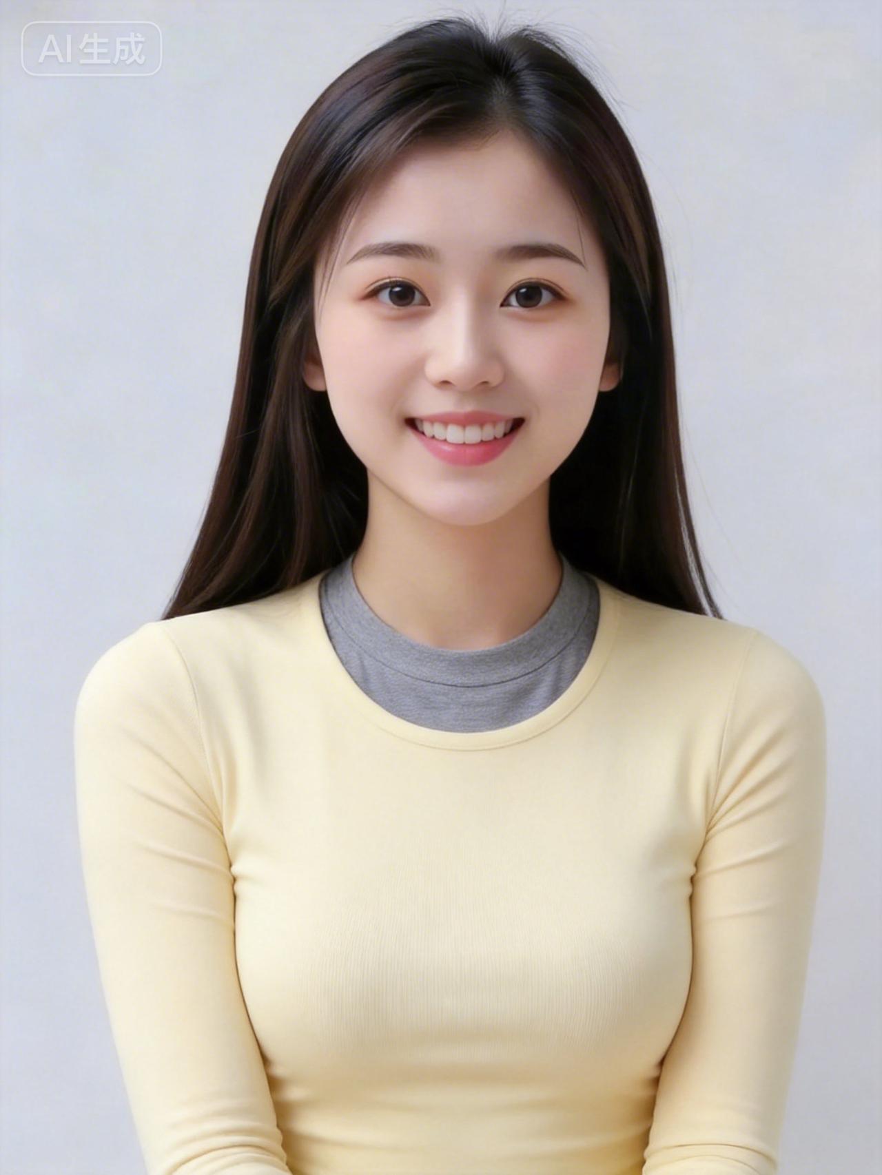 笑颜如花绽，春风满面来。