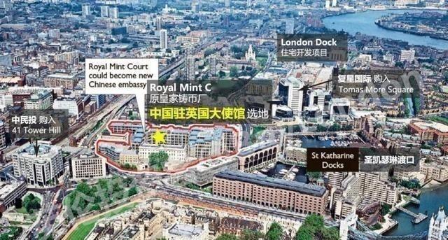 当初中国为何坚持在伦敦建欧洲最大大使馆？中国为什么一定要盖？
一座大使馆，硬是让