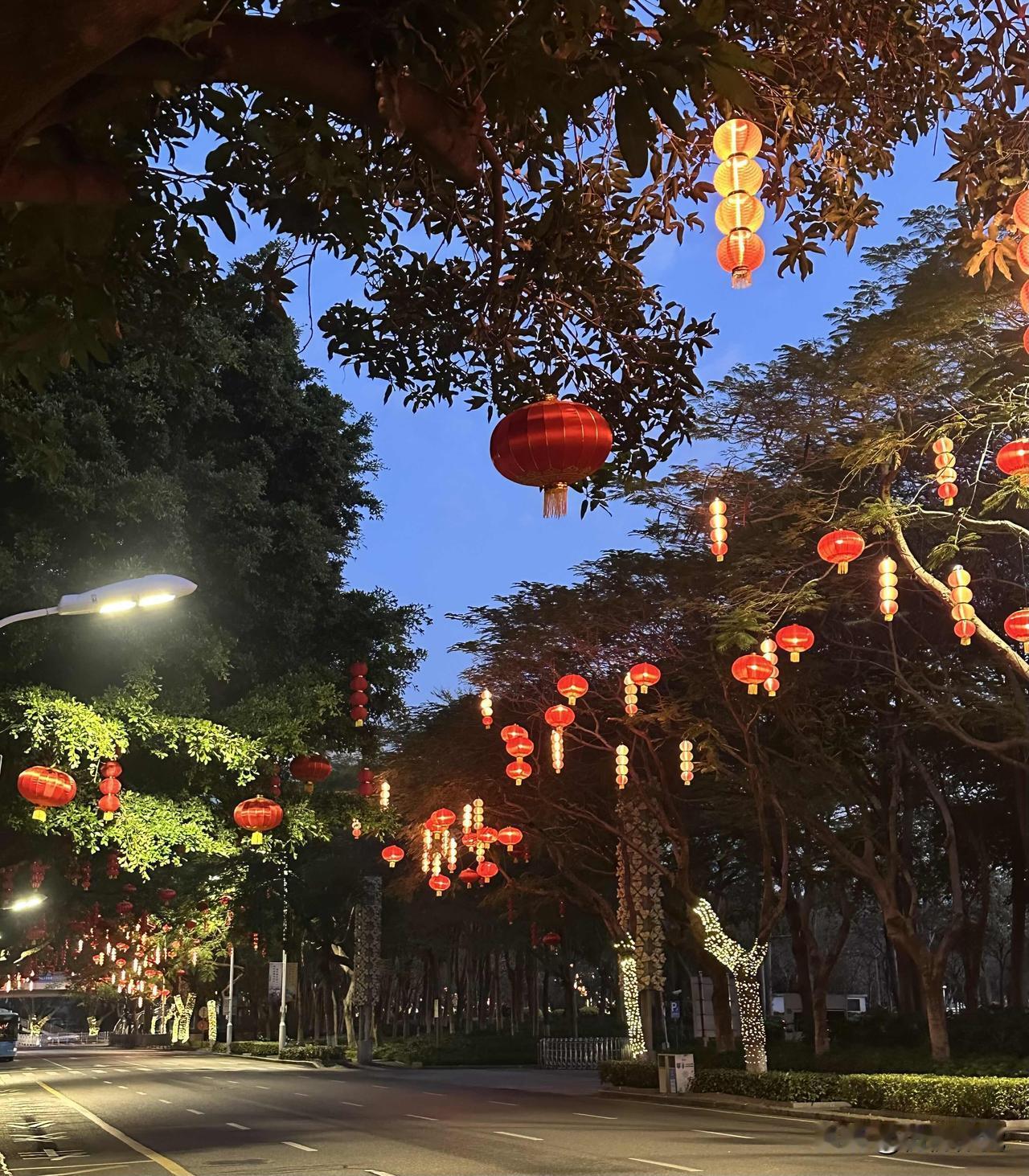 分享一张最近随手拍的照片年味越来越浓。