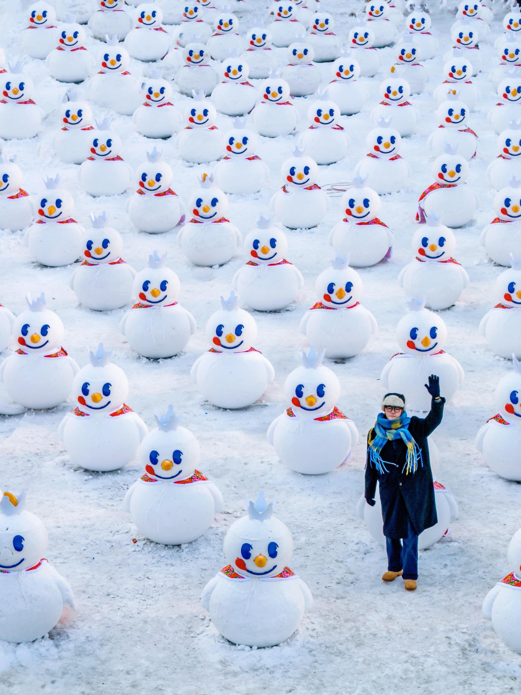 为了这18张照片，我特地飞了一趟哈尔滨❗。没有一座城，能赢过冬天的哈尔...