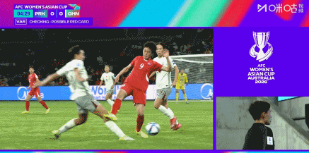 朝鲜铁姑娘踢球够脏的。把我们当日本女足了？ 