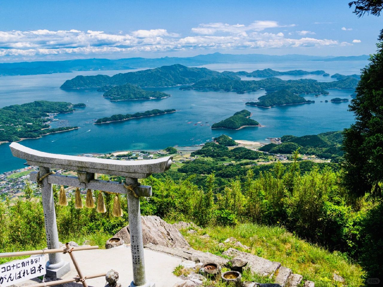 日本熊本丨空中鸟居❕360°绝美海景尽收眼底