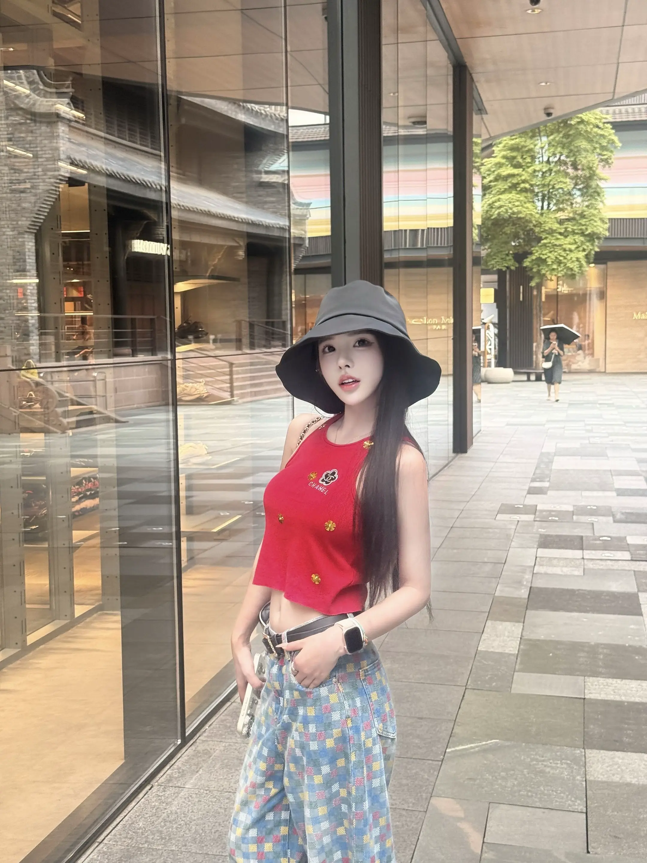 我什么都没有 只有双下巴