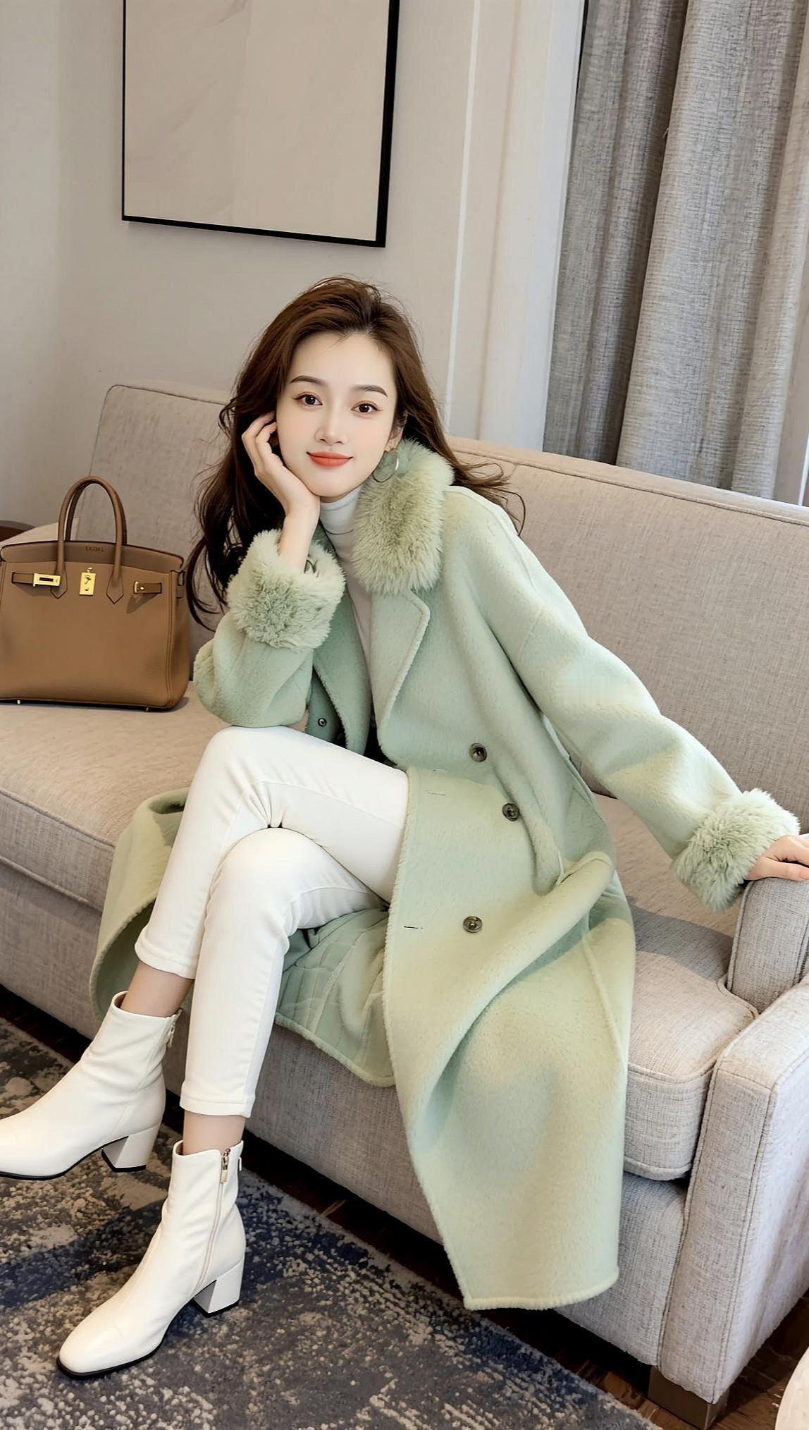 AI清新冬日写真  抖音ai创作 抖音玩法合伙人计划。