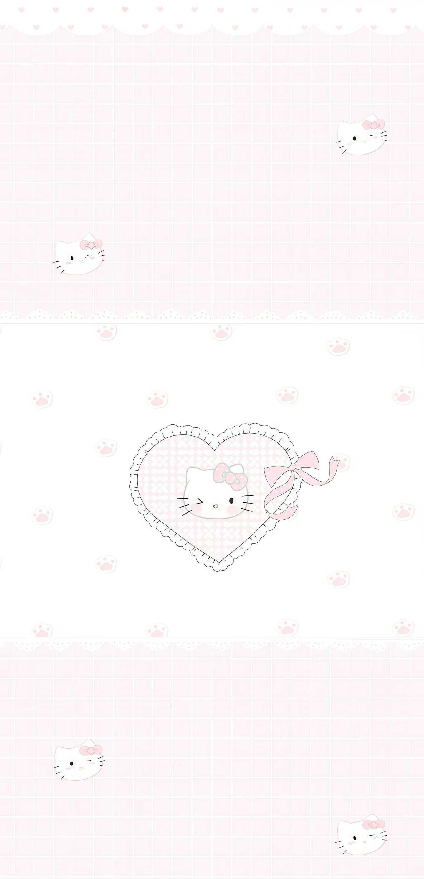Hello Kitty壁纸分享三丽鸥｜粉色壁纸｜少女心壁纸｜可爱壁纸｜卡通壁纸｜