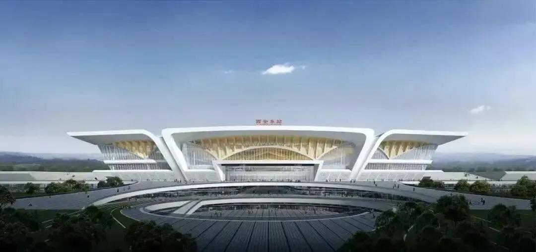 10月27日，我国西部地区在建规模最大的高铁站——西安东站，随着最后一块重达48
