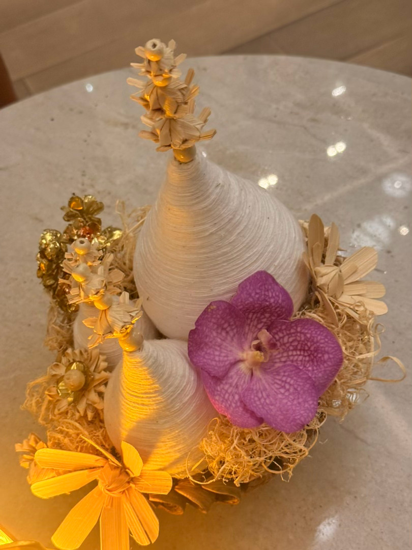 又见清迈昨天到酒店已经是夜里，坐飞机坐的腰酸背痛，一进房间有点被治愈了，清迈这家