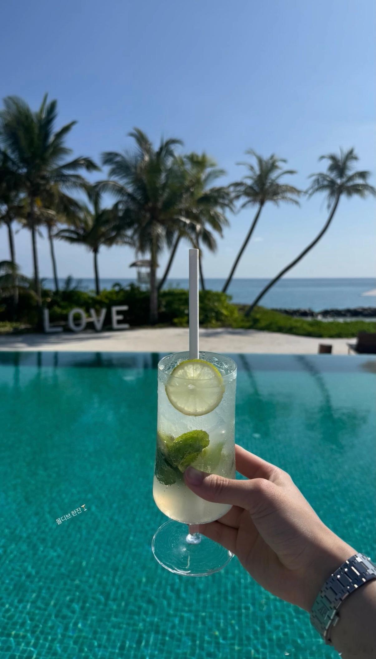 林钟勋：一杯马尔代夫🍸 